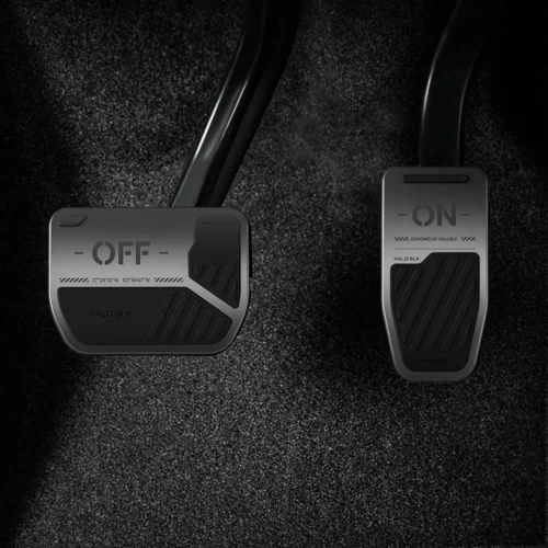 Halo Blk Alloy Foot Pedals